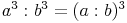 a^3 : b^3 = (a : b)^3