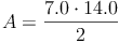 Flächenberechnung Dreieck